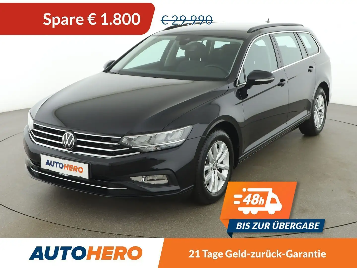 Volkswagen Passat 2.0 TDI Business Schwarz - 1
