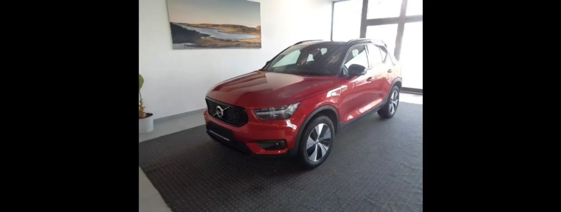 Volvo XC40 T4 Recharge R Design Schiebedach 360Cam Rot - 1