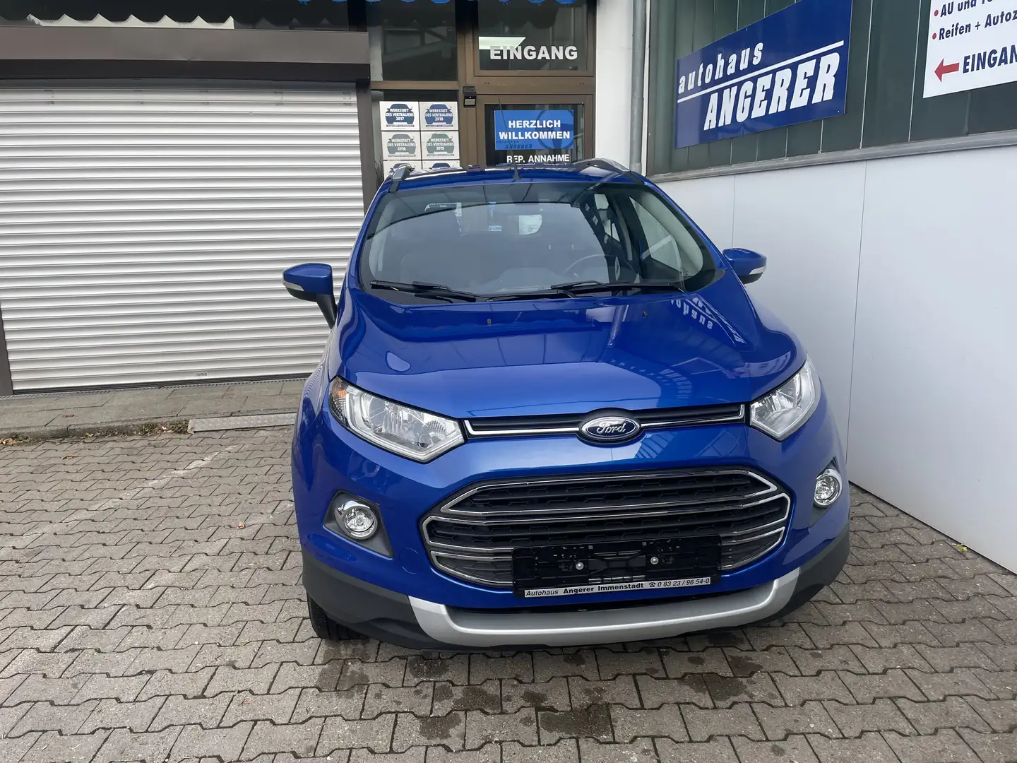 Ford EcoSport 1.0 EcoBoost, Rückfahrkamera,8fach bereift Bleu - 1