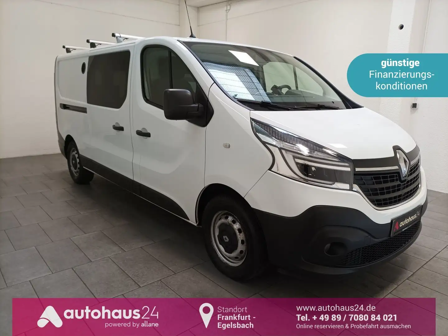 Renault Trafic 2,0 dCi 145 dCi L2H1|AHK|Navi|CAM|Sitzhzg Белый - 1