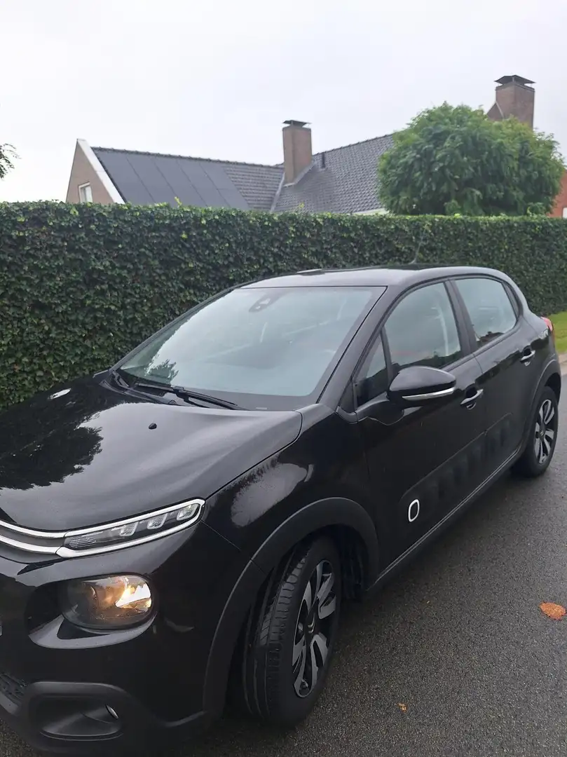 Citroen C3 C3 Pure Tech 82 FEEL Zwart - 2