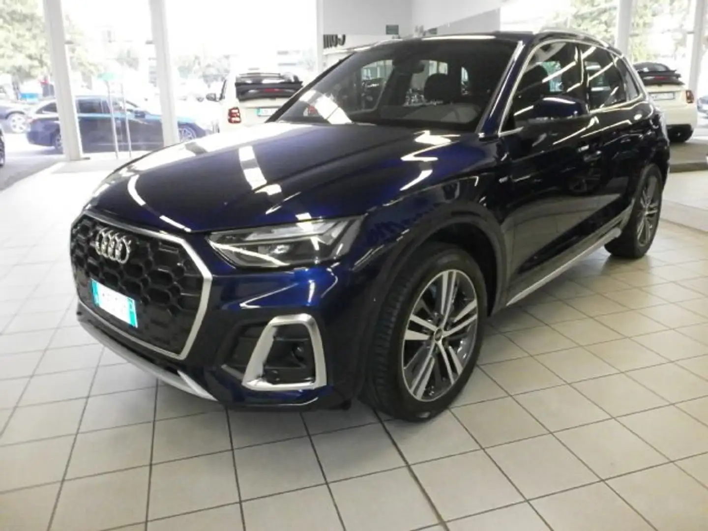 Audi Q5 Q5  40 2.0 tdi mhev  S line Plus quattro s-tronic Blu/Azzurro - 1