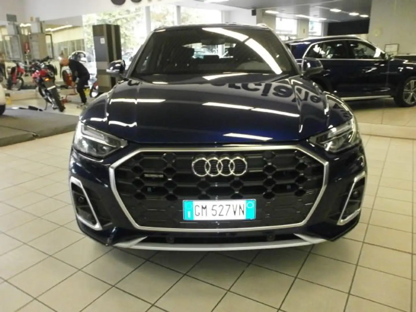 Audi Q5 Q5  40 2.0 tdi mhev  S line Plus quattro s-tronic Blu/Azzurro - 2