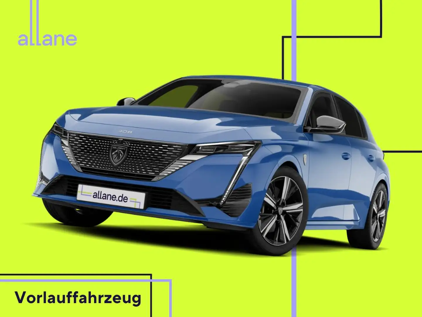 Peugeot 308 BlueHDi 130 EAT8 Allure - Leasing mit Kaufoption! Blau - 1