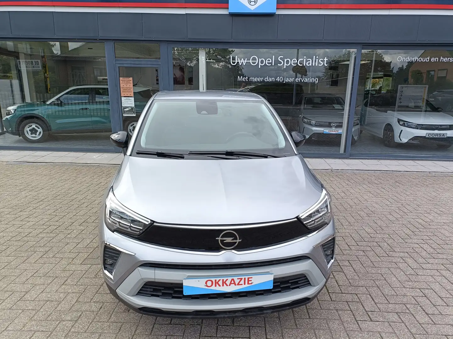 Opel Crossland Crossland 1.2 Autom Edition NAVI DAB **OVERNAME** Zilver - 2