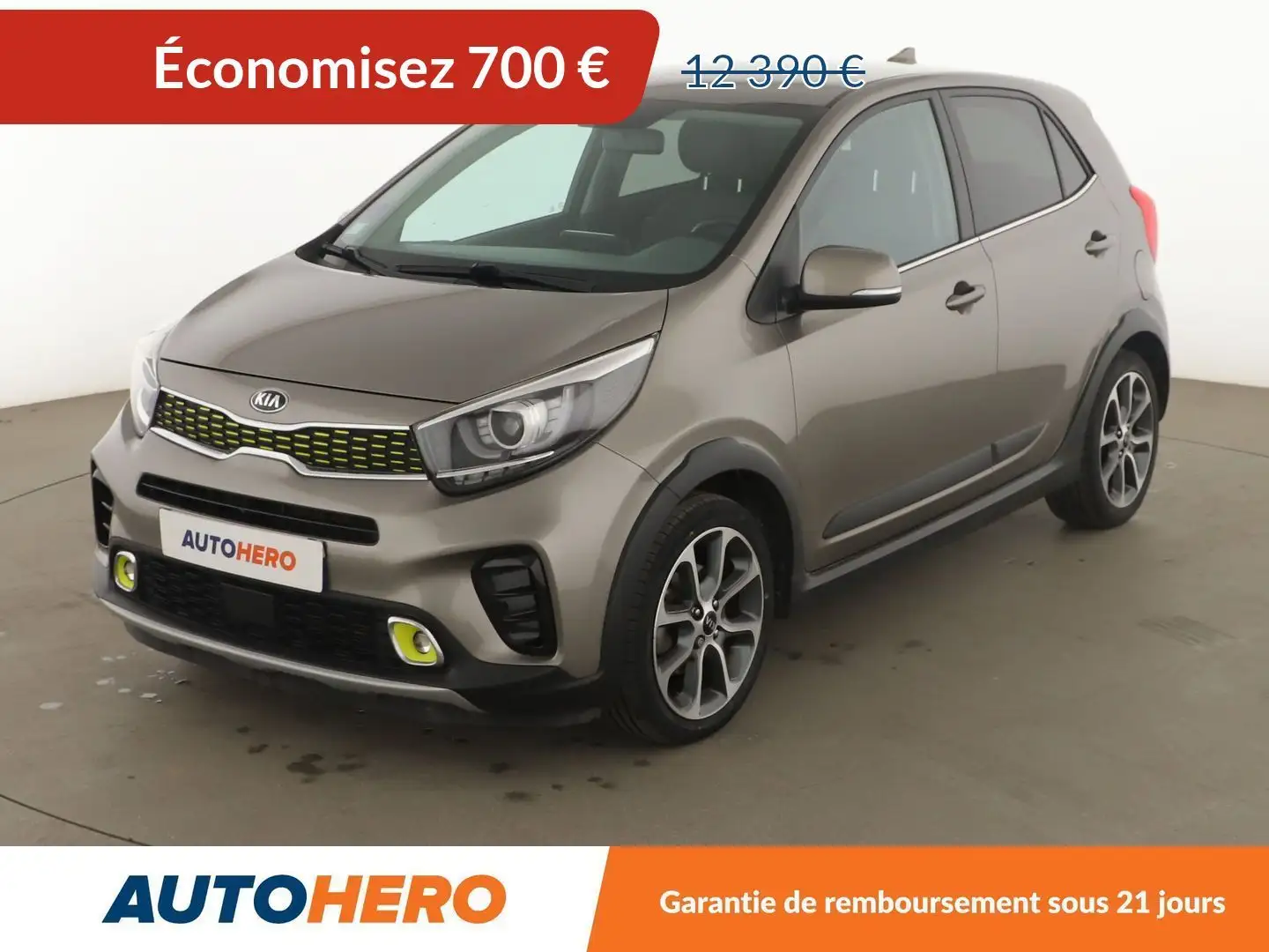 Kia Picanto 1.2 X Line Gris - 1