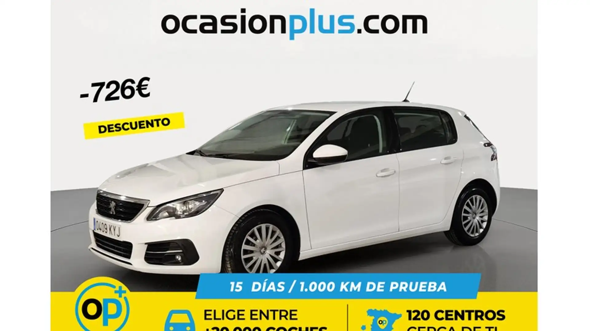 Peugeot 308 1.5BlueHDi S&S Access 100 Blanco - 1
