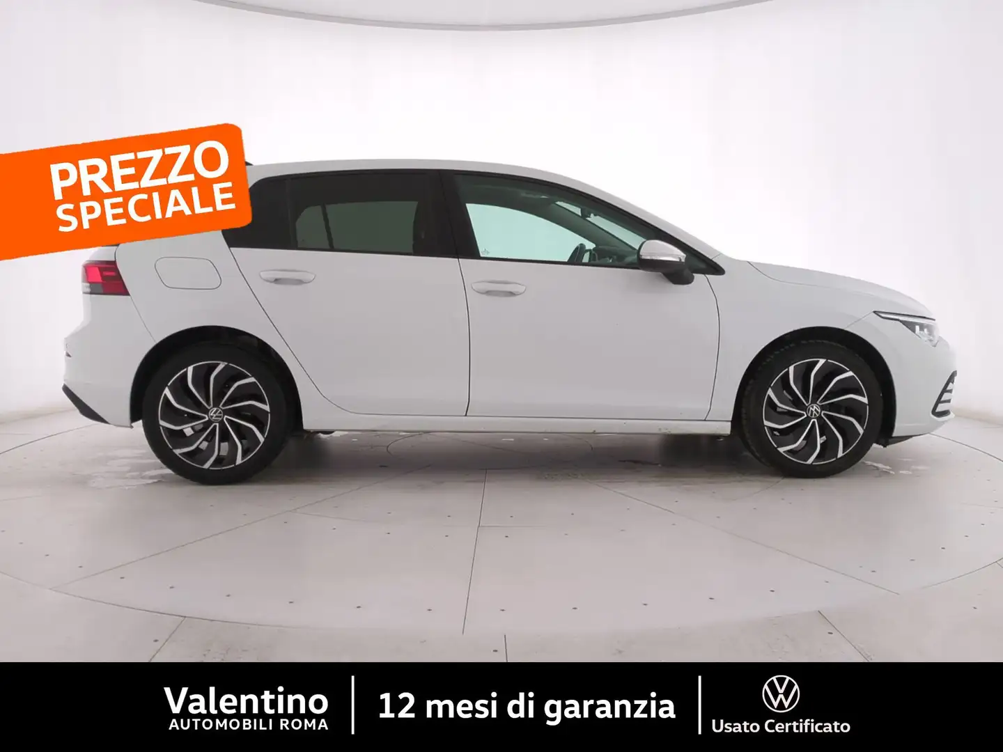Volkswagen Golf 1.0 eTSI DSG EVO Life Blanc - 2