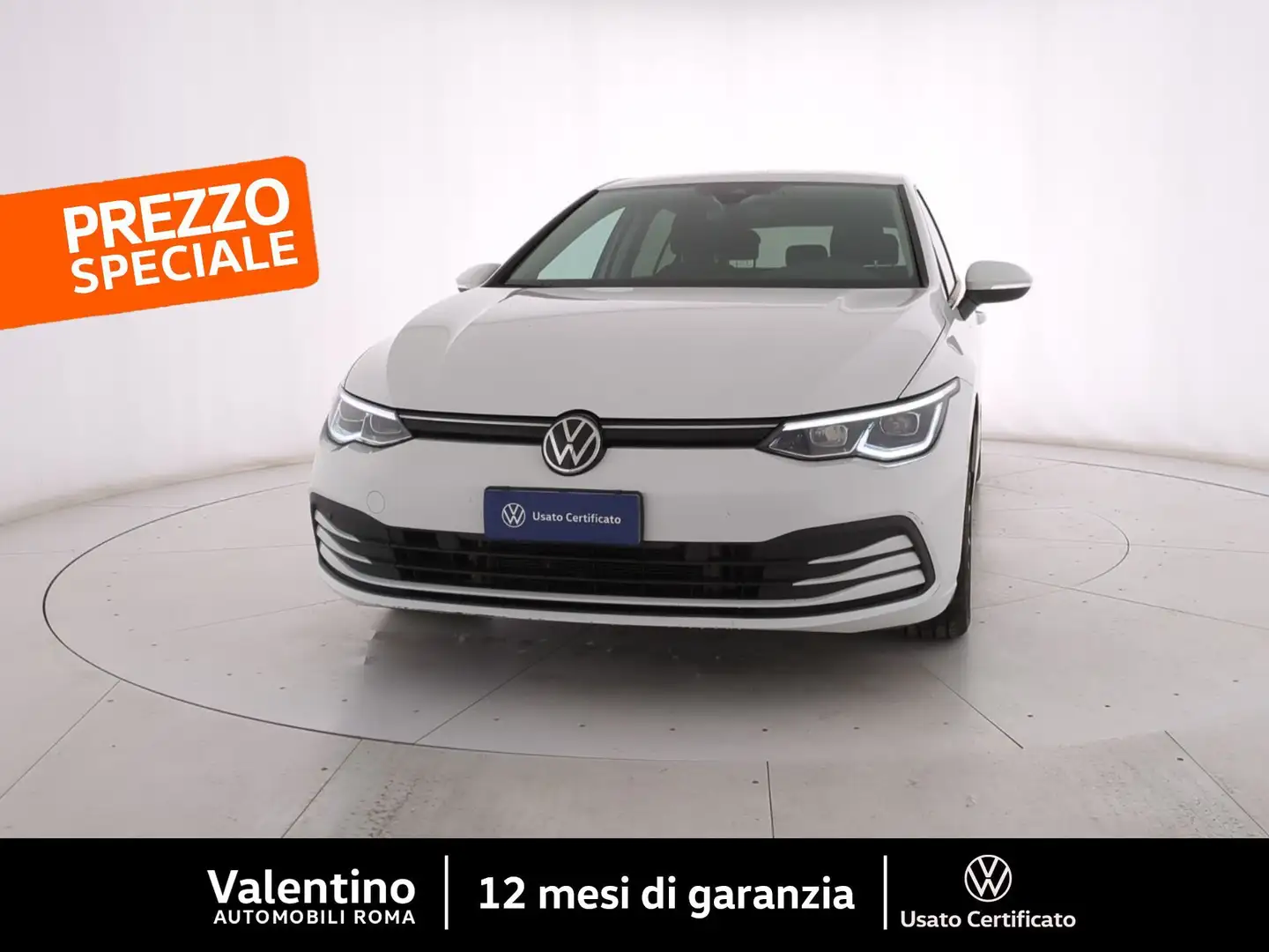 Volkswagen Golf 1.0 eTSI DSG EVO Life Blanc - 1