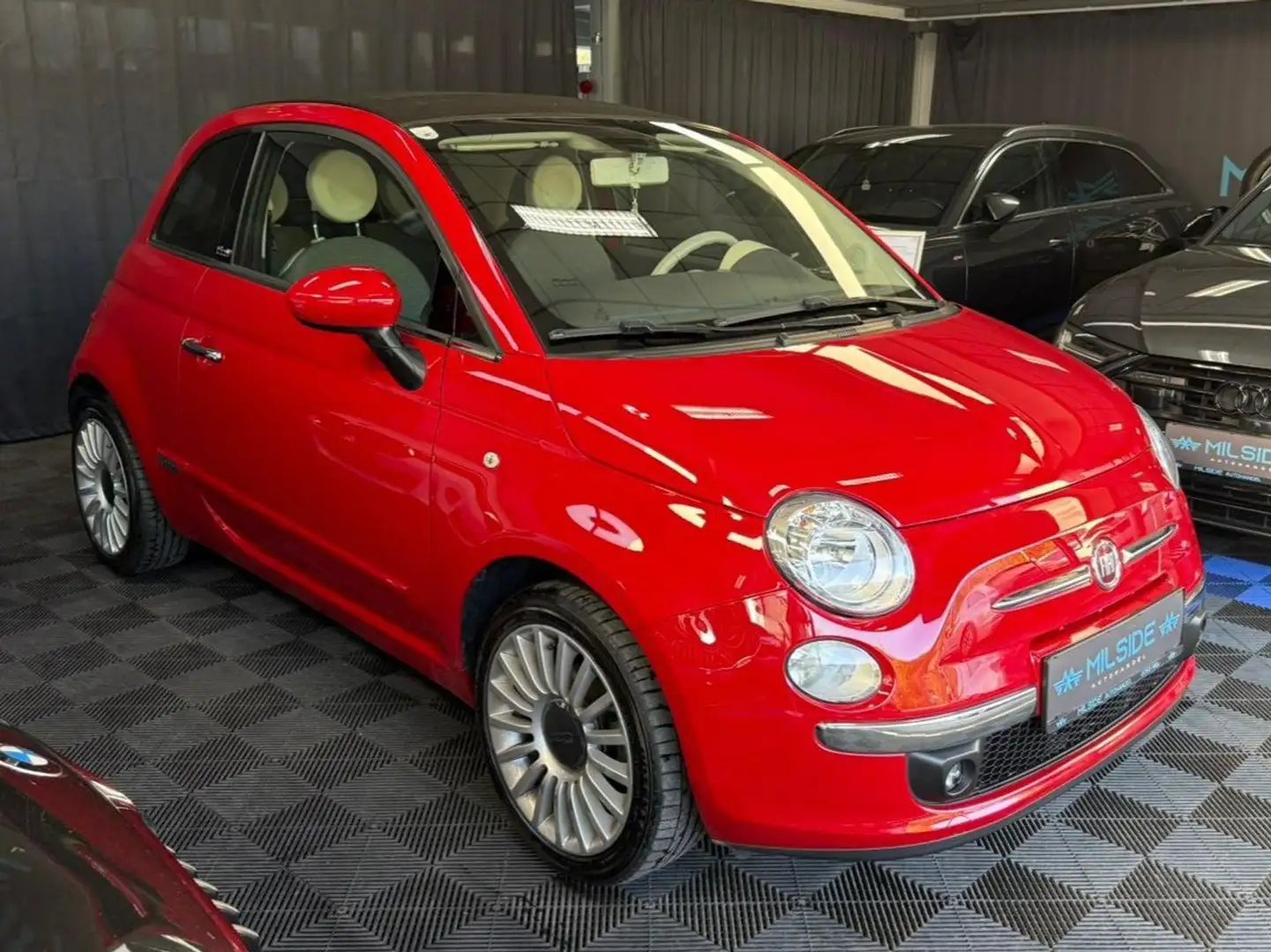 Fiat 500 C 1.2 8V Lounge Rot - 1