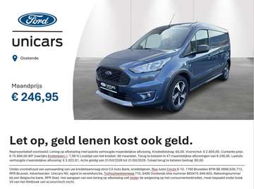 1.5 TDCi 74kW L2 HD Active BTW-WAGEN