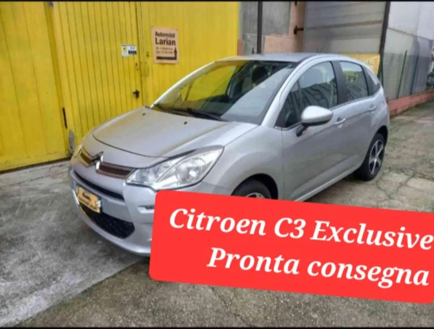 Citroen C3 PureTech 82 Exclusive  NEOPATENTATI Argento - 1