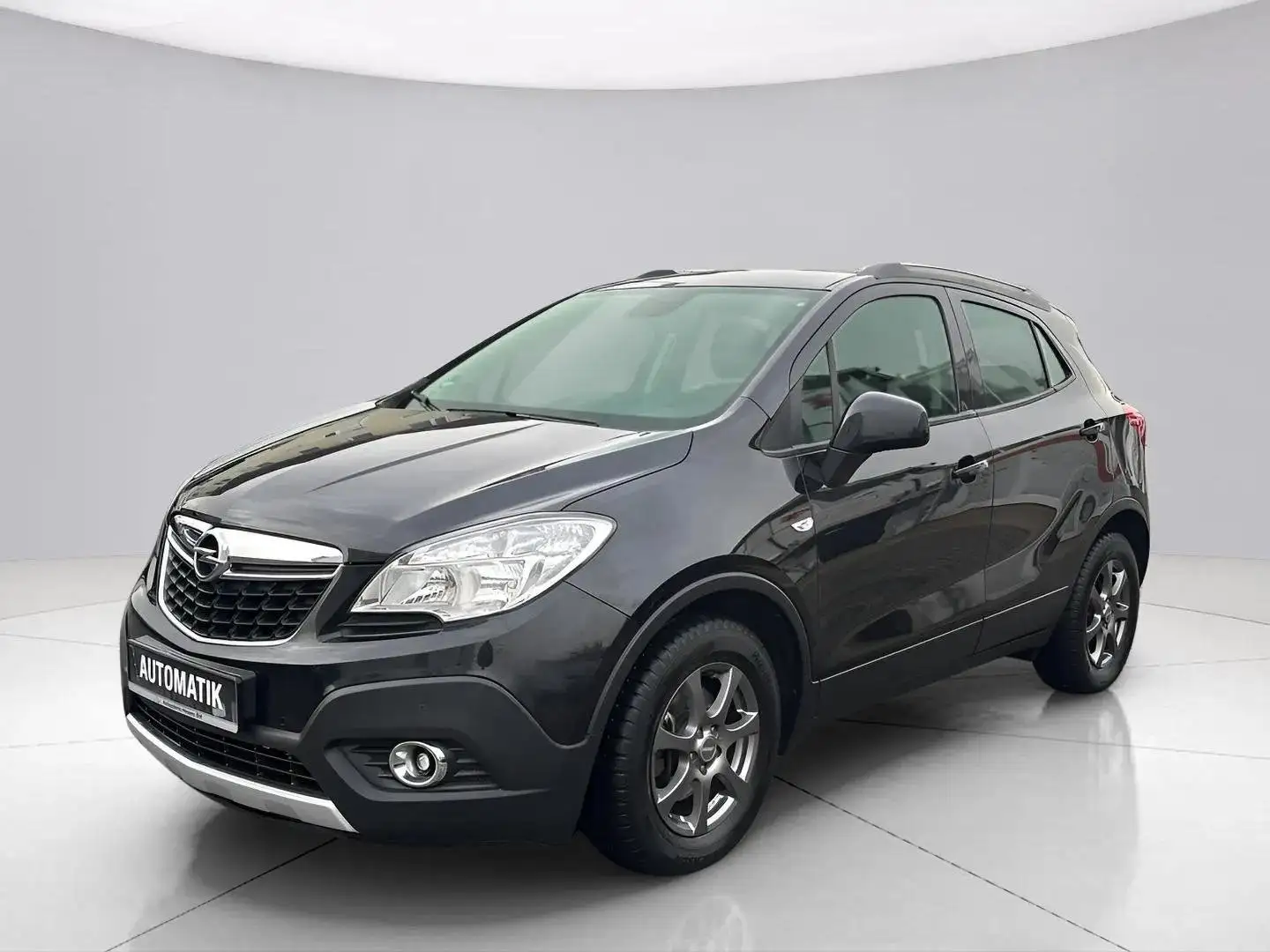 Opel Mokka Automatik*1.Hand*SHZ*Temp.*Bluetooth*PDC*HU/AU Neu Schwarz - 1