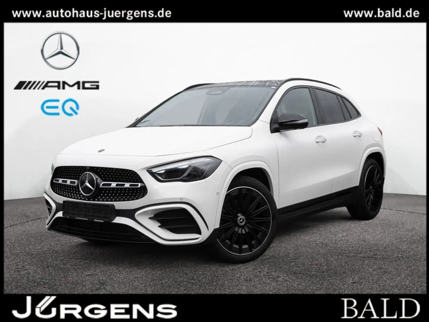 Mercedes-Benz GLA 220 d 4MATIC AMG-Sport+Pano+Distr+MLB+Night Weiß - 1