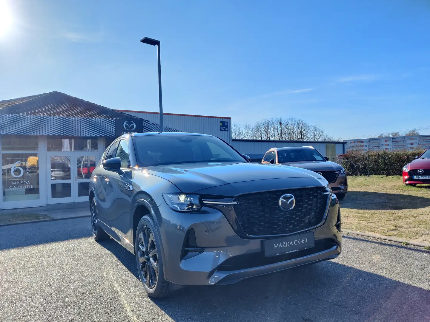 Mazda CX-60 3.3 D 254PS AT AWD Homura Plus Matrix AHK Grijs - 2