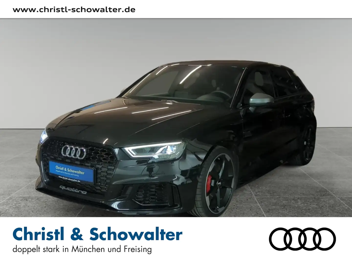 Audi RS3 Sportback 2.5 TFSI S-Tronic Vmax 280 LED Schwarz - 1