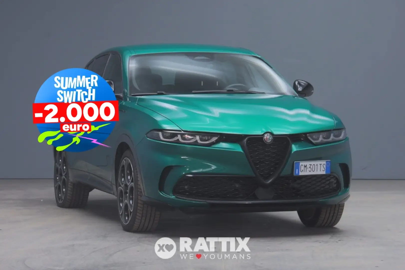 Alfa Romeo Tonale 1.5 Hybrid 160CV Veloce TCT7 Zielony - 1