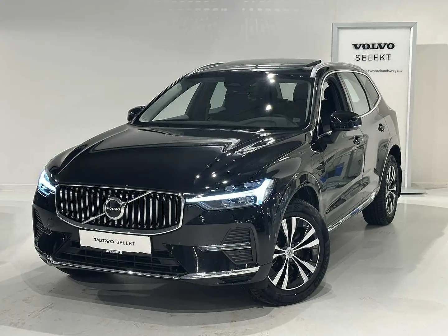Volvo XC60 T6 Recharge Bright Zwart - 1