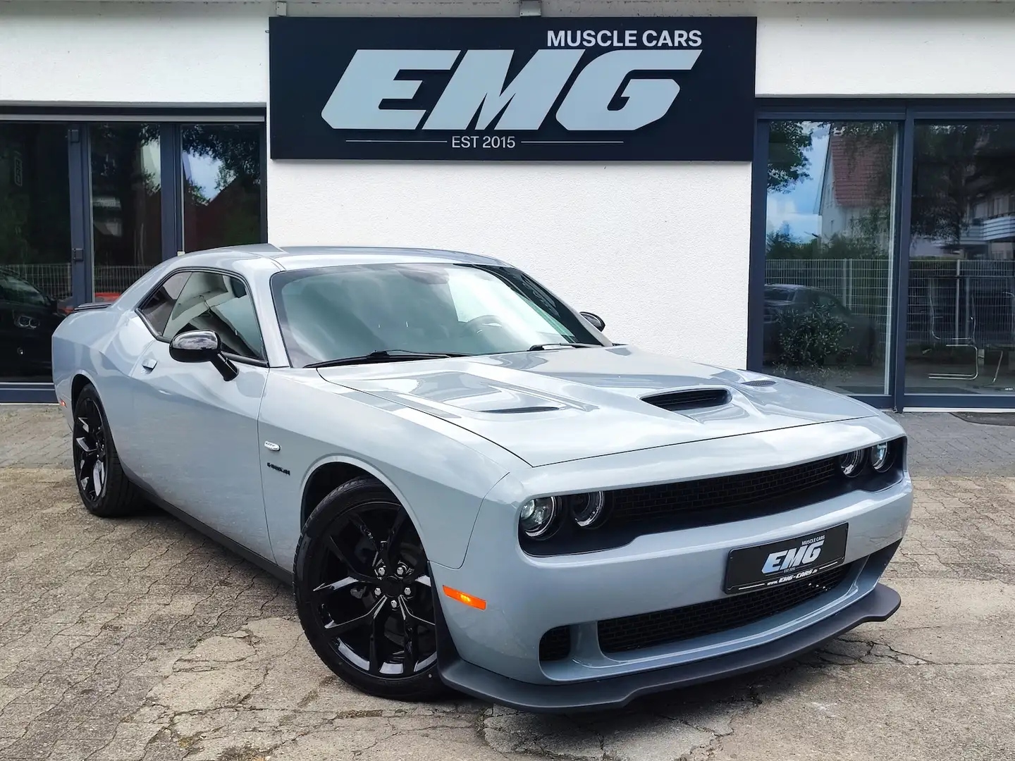 Dodge Challenger R/T Blacktop 345 V8 HEMI*LEDER*KAMERA* Grigio - 1
