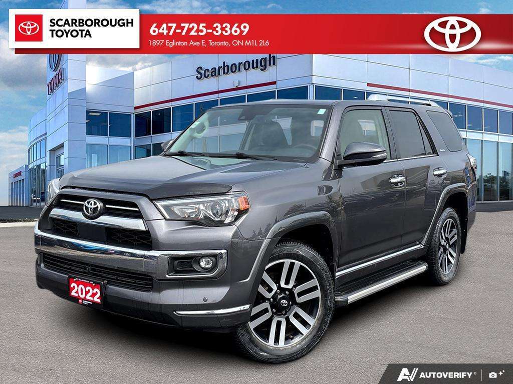 Gray 2022 Toyota 4Runner SUV / Crossover All-Wheel Drive 5-Speed Automatic