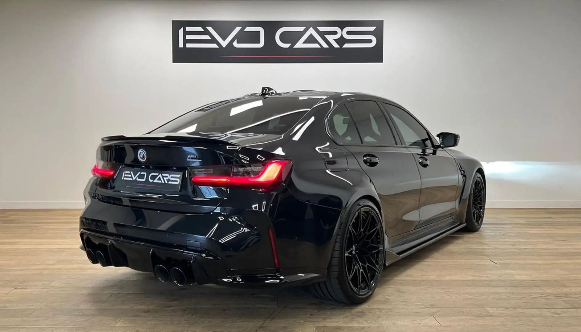 BMW M3 G80 Competition 3.0 510 ch Propulsion / Baquets M  Noir - 2