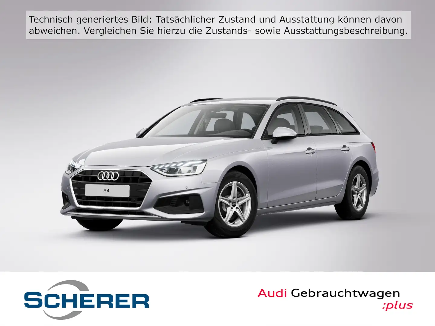Audi A4 30 TDI 100(136) kW(PS) S tronic Silber - 1