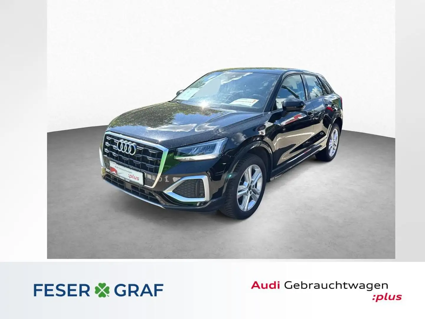 Audi Q2 Advanced 35 TFSI S tronic-Kamera-Navi-LED Schwarz - 1