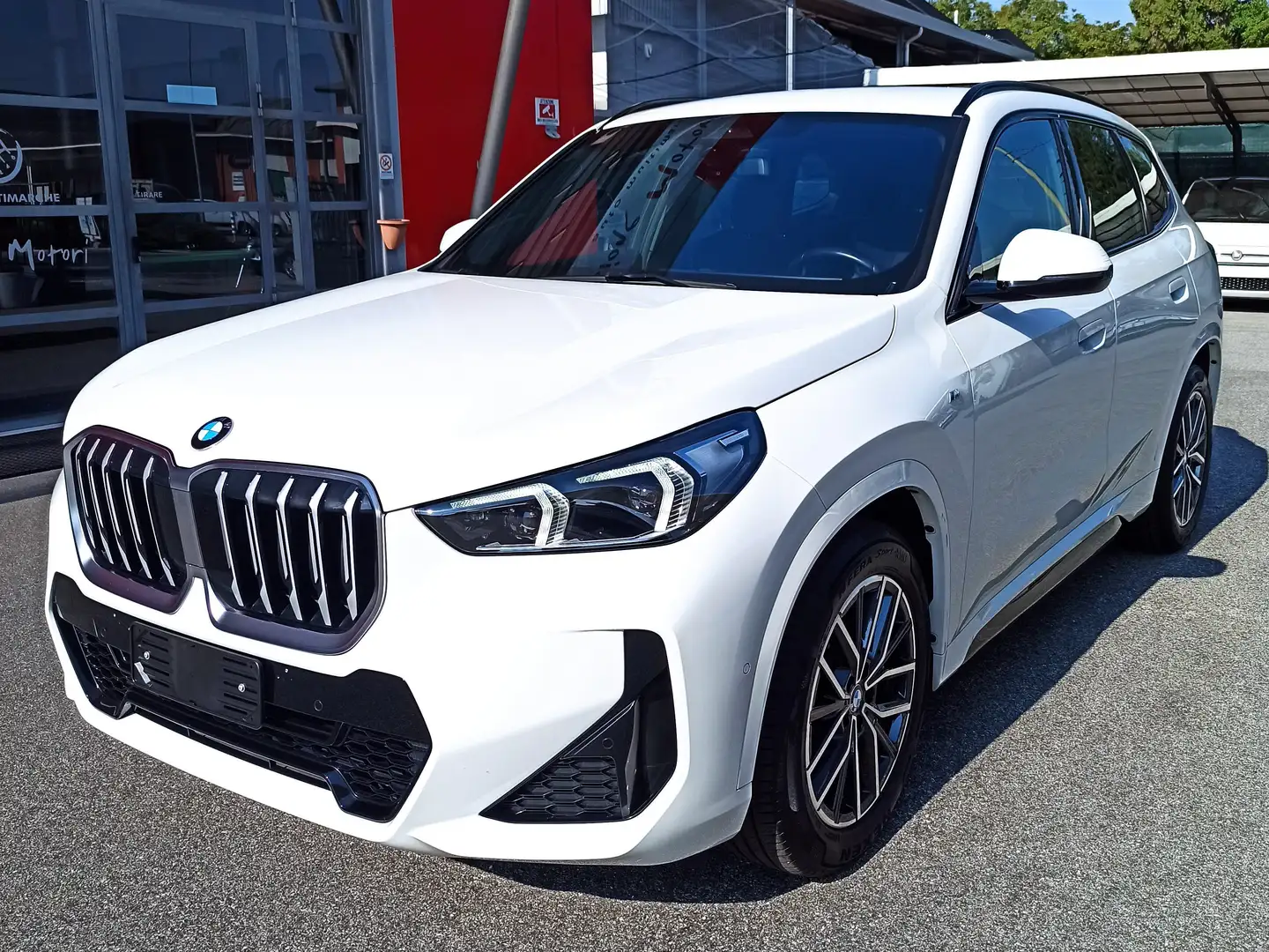 BMW X1 X1 sdrive18d MSport auto Bianco - 2