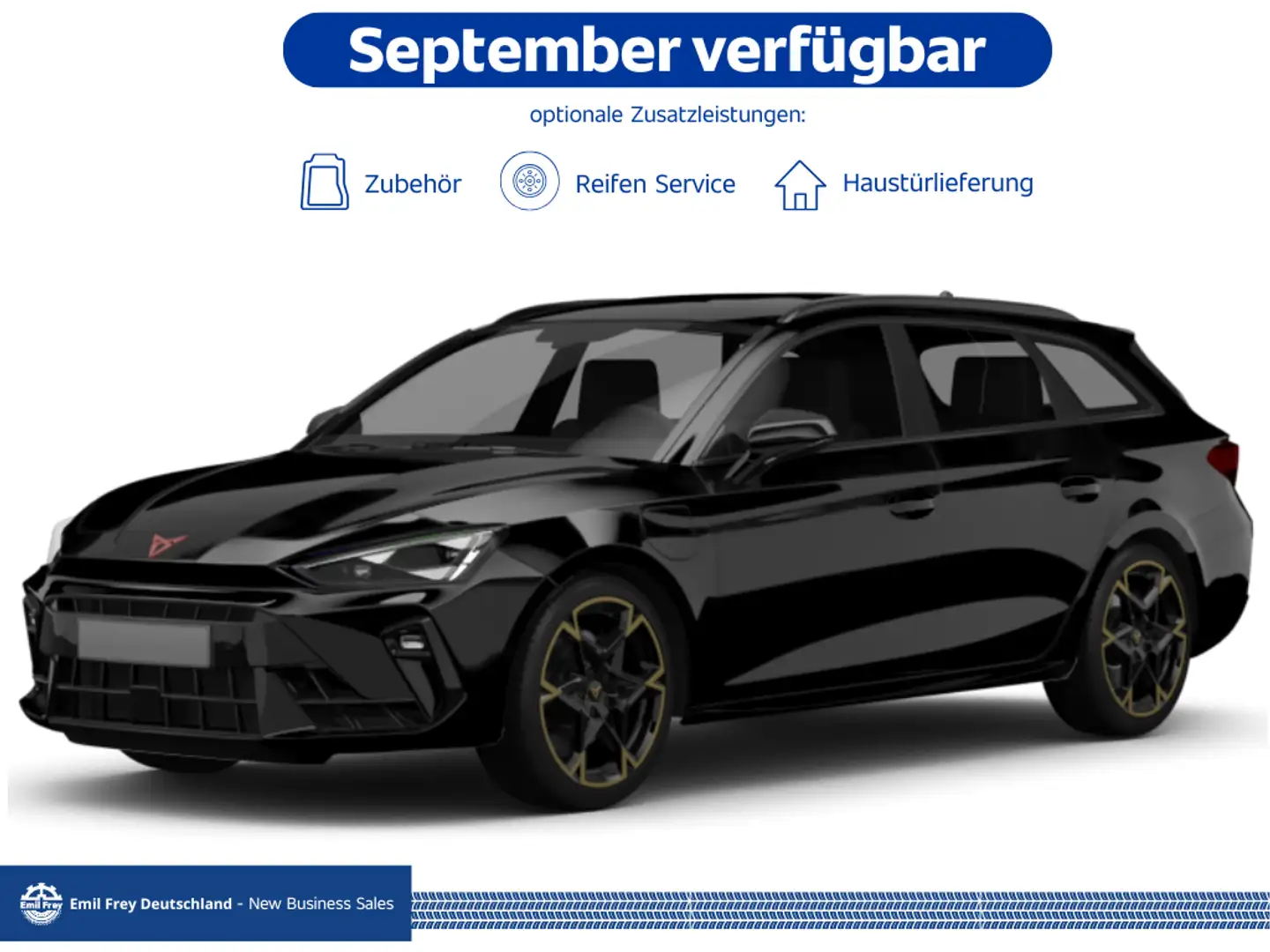 CUPRA Leon 2.0 TSI 245kW 333 PS VZ DSG 4WD Sportstourer ❤️‍🔥 Schwarz - 1