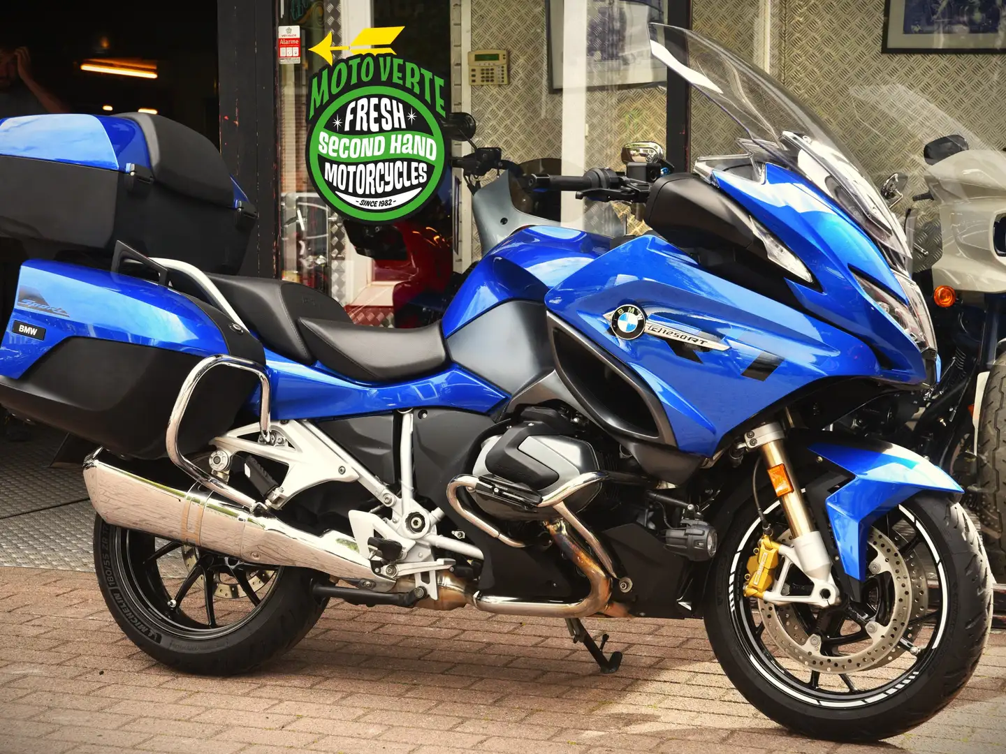 BMW R 1250 RT ***MOTO VERTE*** Bleu - 1