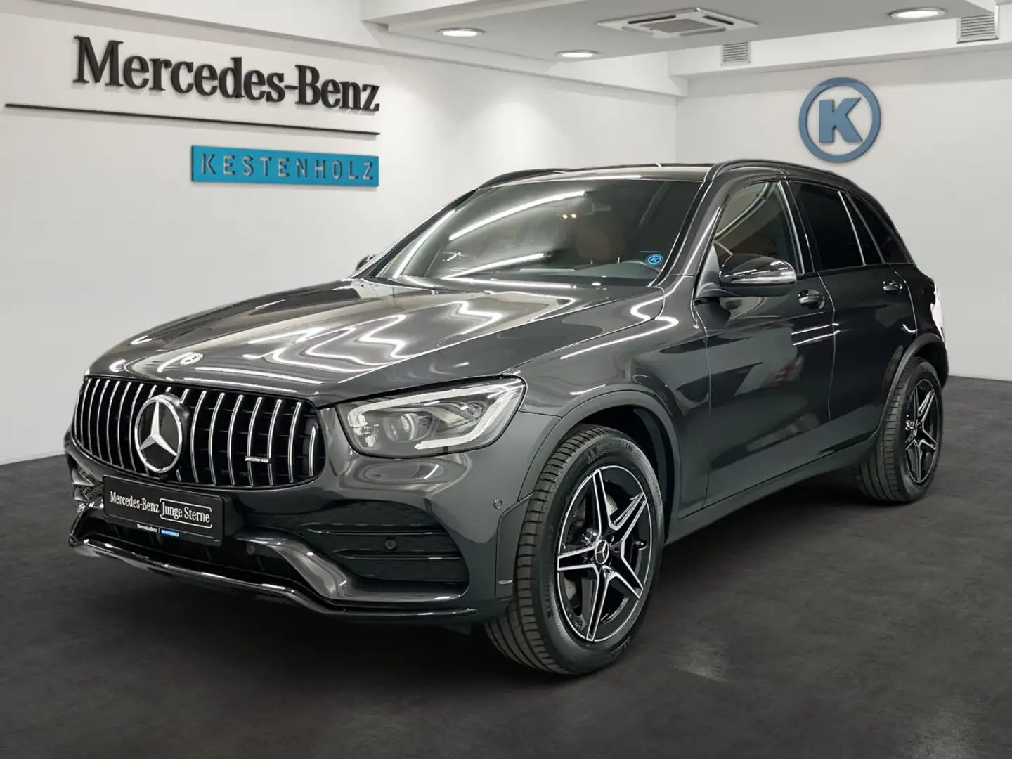 Mercedes-Benz GLC 43 AMG GLC 43 4MATIC NIGHT+MULTIBEAM+KEYLESS+PARK Gris - 2