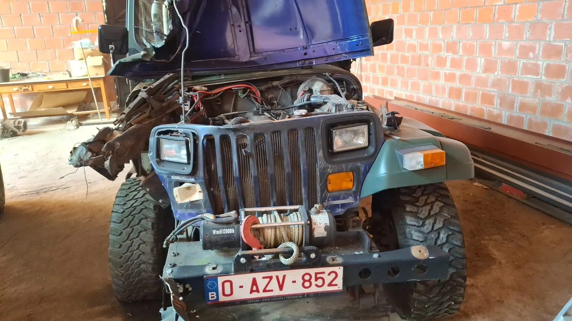 Jeep Wrangler 4.0 L Grün - 1