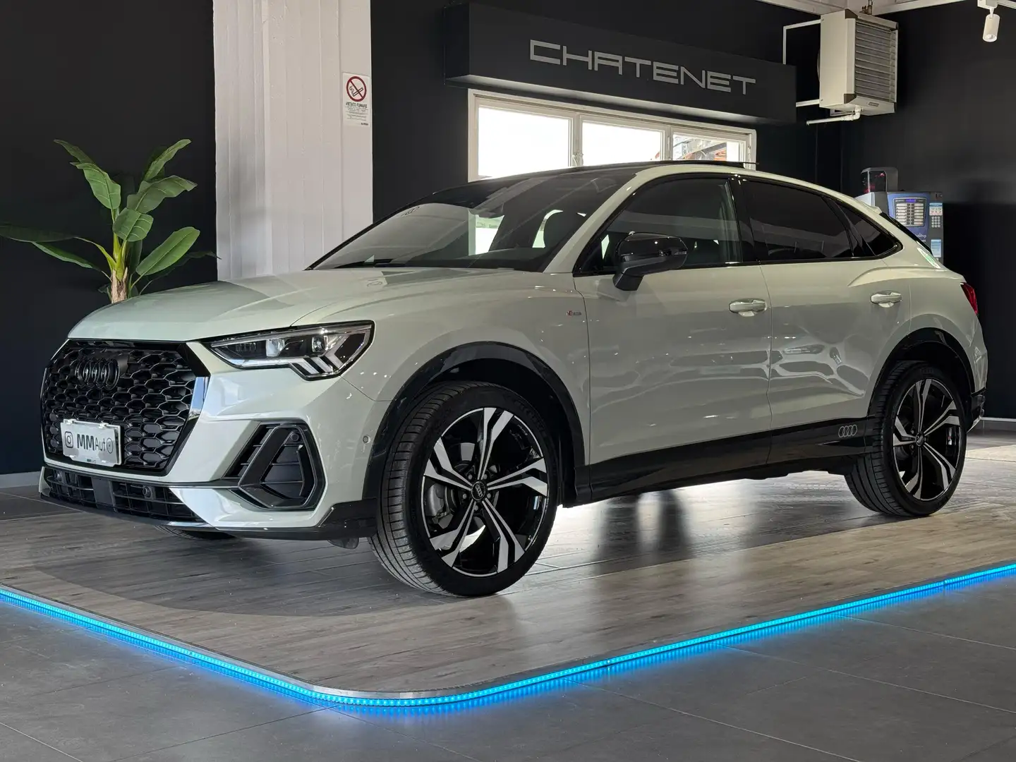Audi Q3 Sportback 35TDI *3x S-Line* Argento - 1