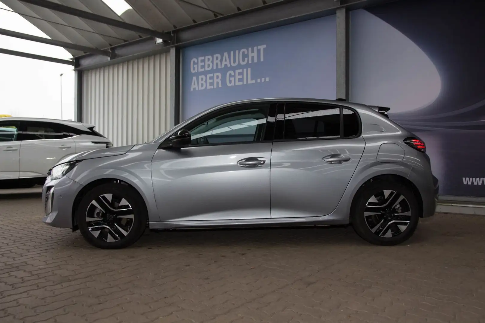 Peugeot 208 1.2 PureTech 100 Allure NAVI/TEMPOMAT/LED/KA Silber - 2