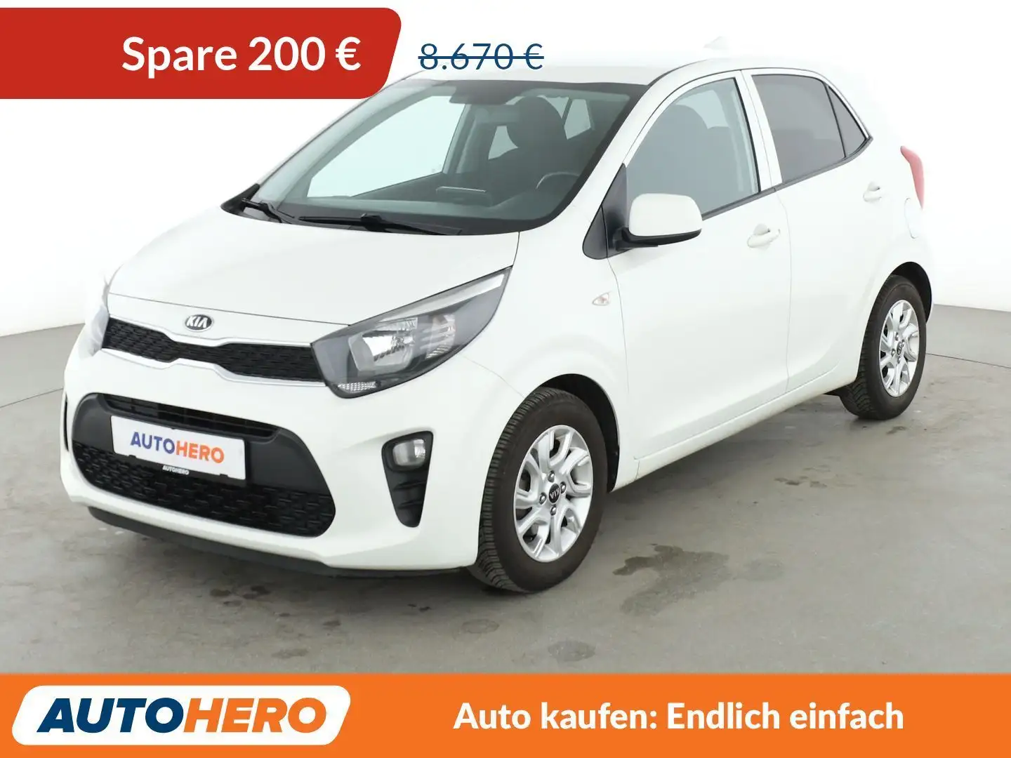Kia Picanto 1.0 Dream Team*NAVI*CAM*SHZ*KLIMA*GARANTIE* Weiß - 1