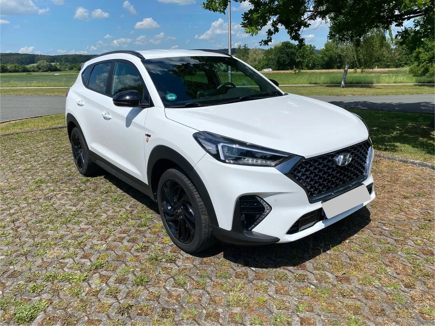 Hyundai TUCSON 1.6 GDi 2WD N Line Weiß - 1