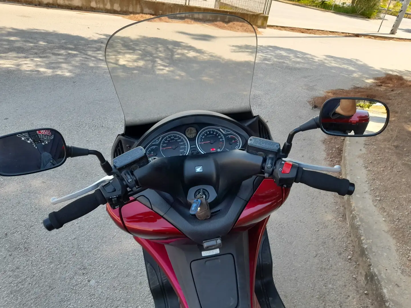 Honda SW-T 400 BICILINDRICO BAULET ANTIF ELET 28000 KM NUOVISSIMO Rosso - 2