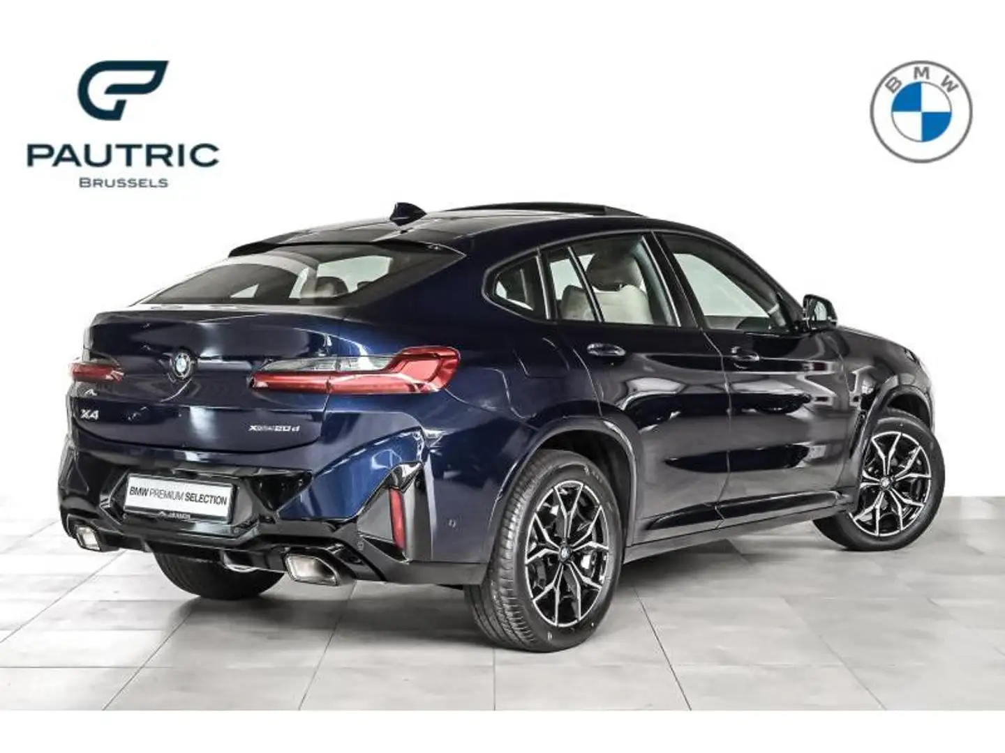 BMW X4 20d-2ans/jaar garantie-NEW PRICE:80.914€ Bleu - 2