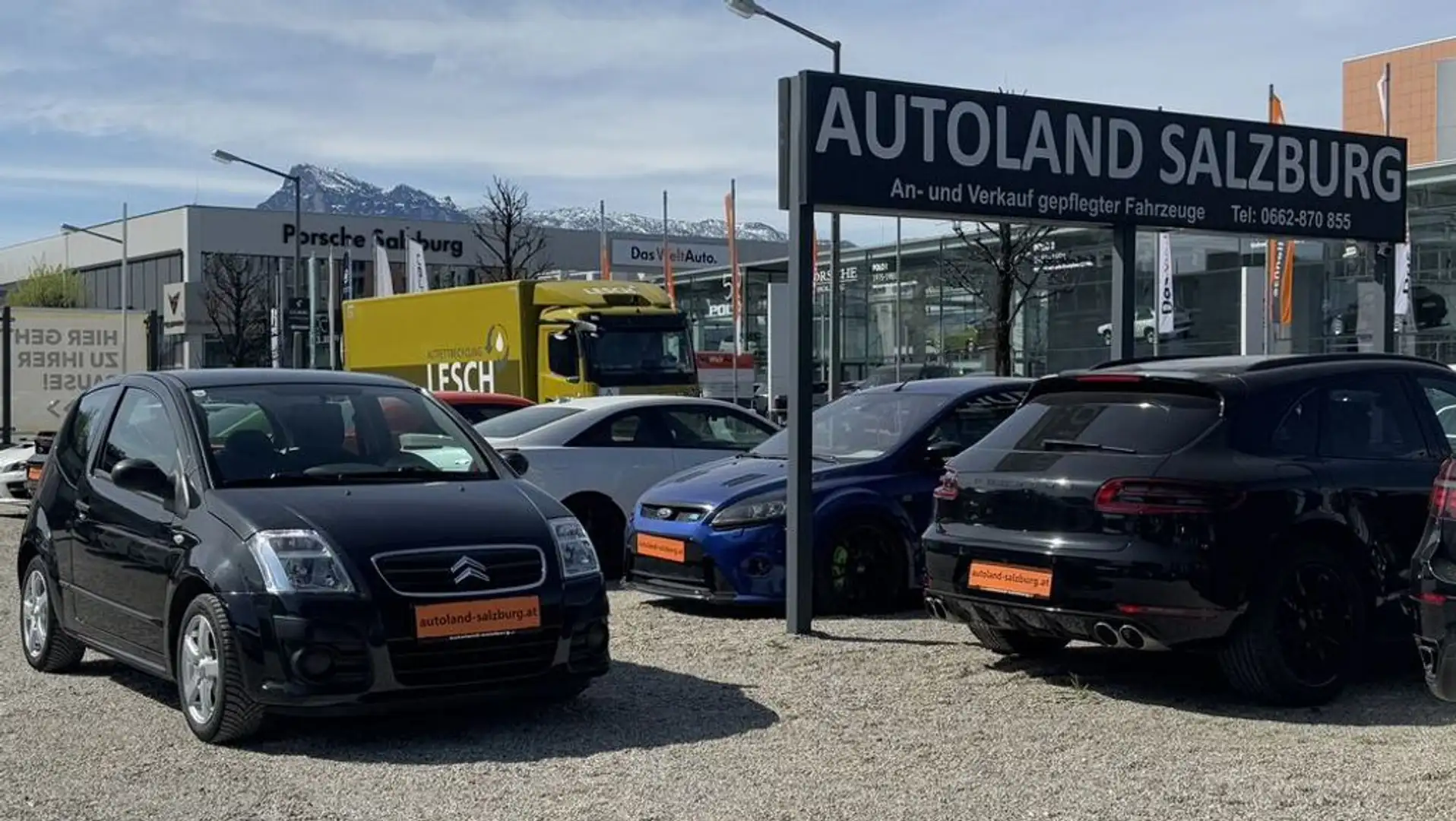 Citroen C2 X ACC PDC ISOFIX ABS Schwarz - 2