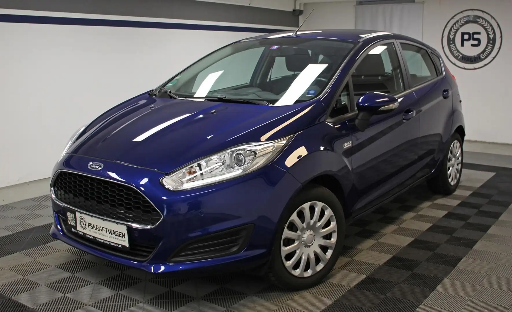 Ford Fiesta 1.0 EcoBoost 5-trg. Aut. SHZ LED PDC V+H Bleu - 1