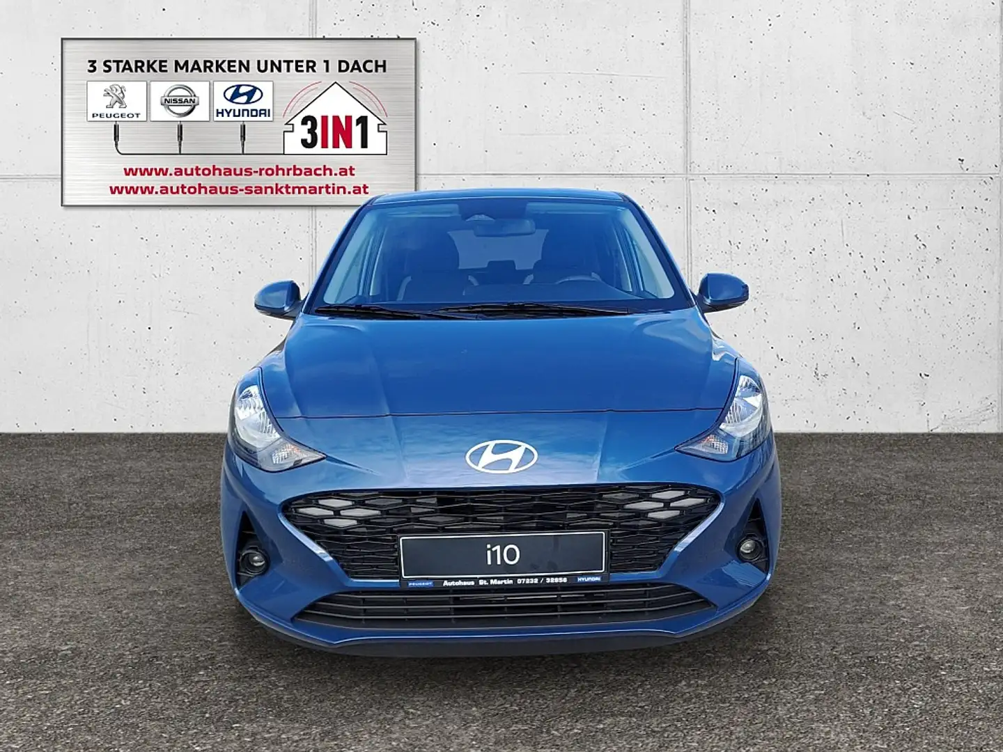 Hyundai i10 1,2 GO PLUS AMT Aut. Blau - 2