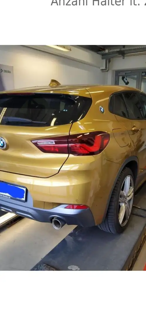 BMW X2 xDrive 20 i M Sport X,Pano,HeadUpDAB,HIFI,LED Złoty - 1