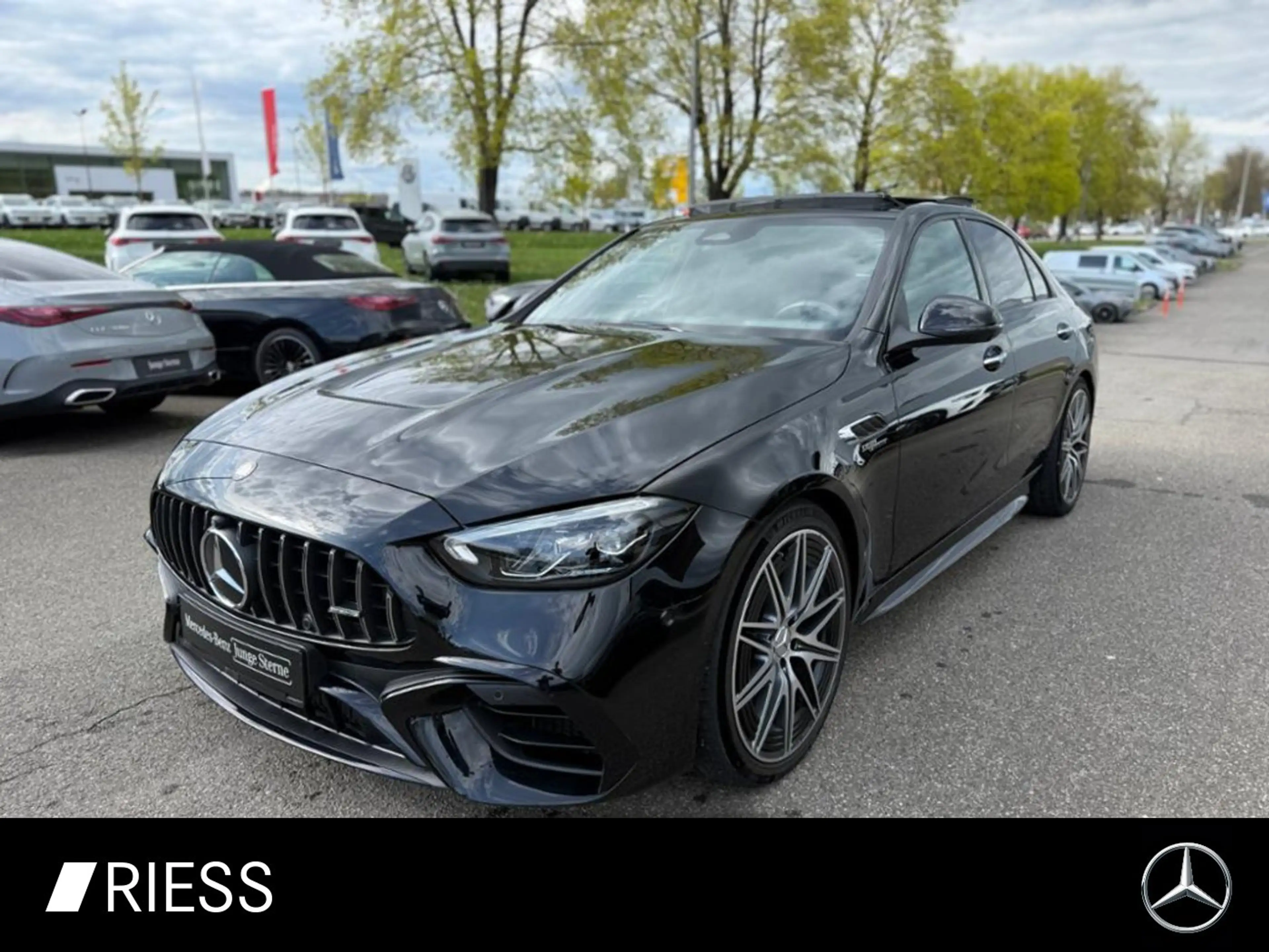 Mercedes-Benz C 63 AMG S E PERF Night Burmes Sitzkl Pano 360 20"