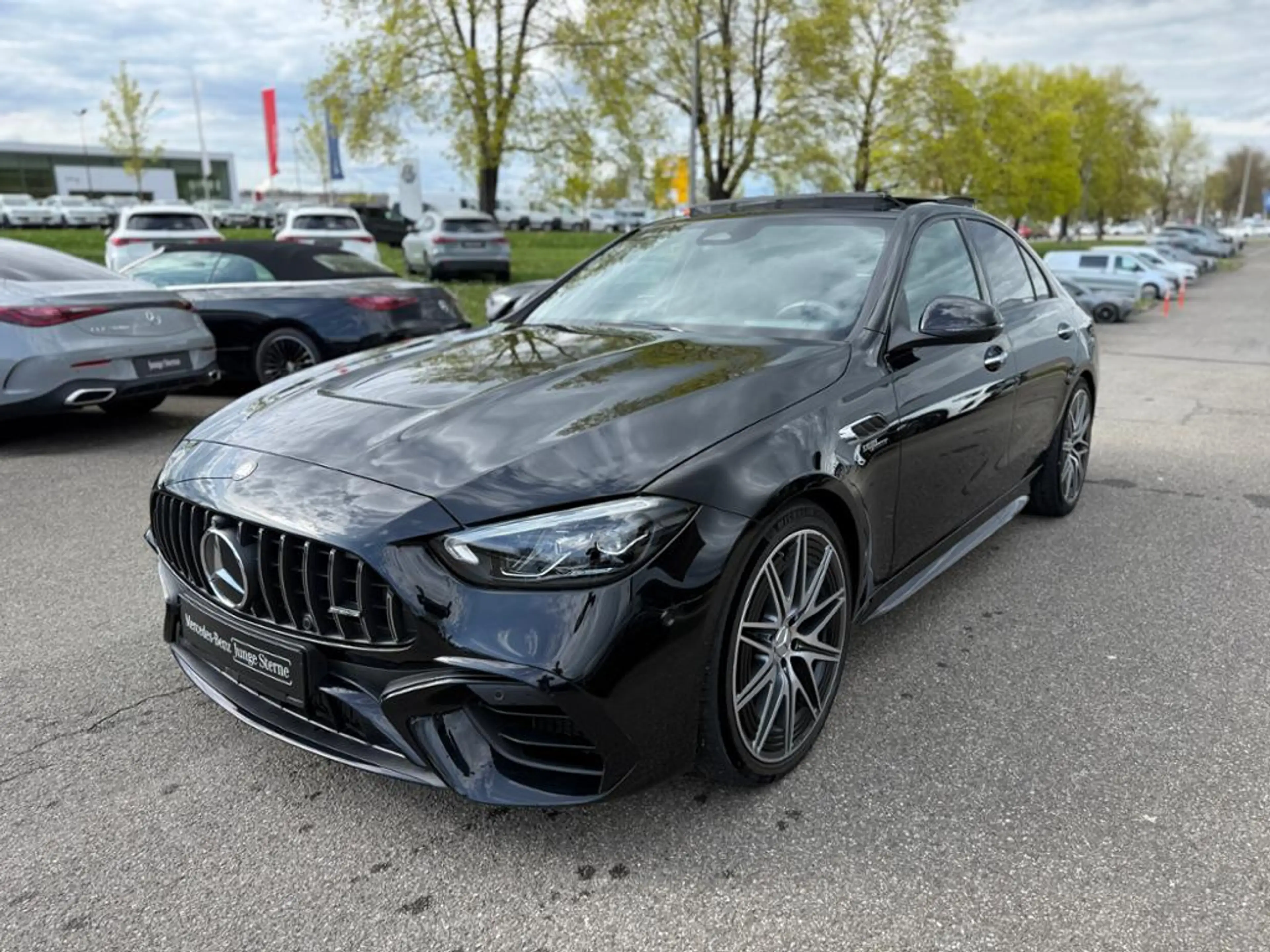 Mercedes-Benz C 63 AMG S E PERF Night Burmes Sitzkl Pano 360 20" — photo 2