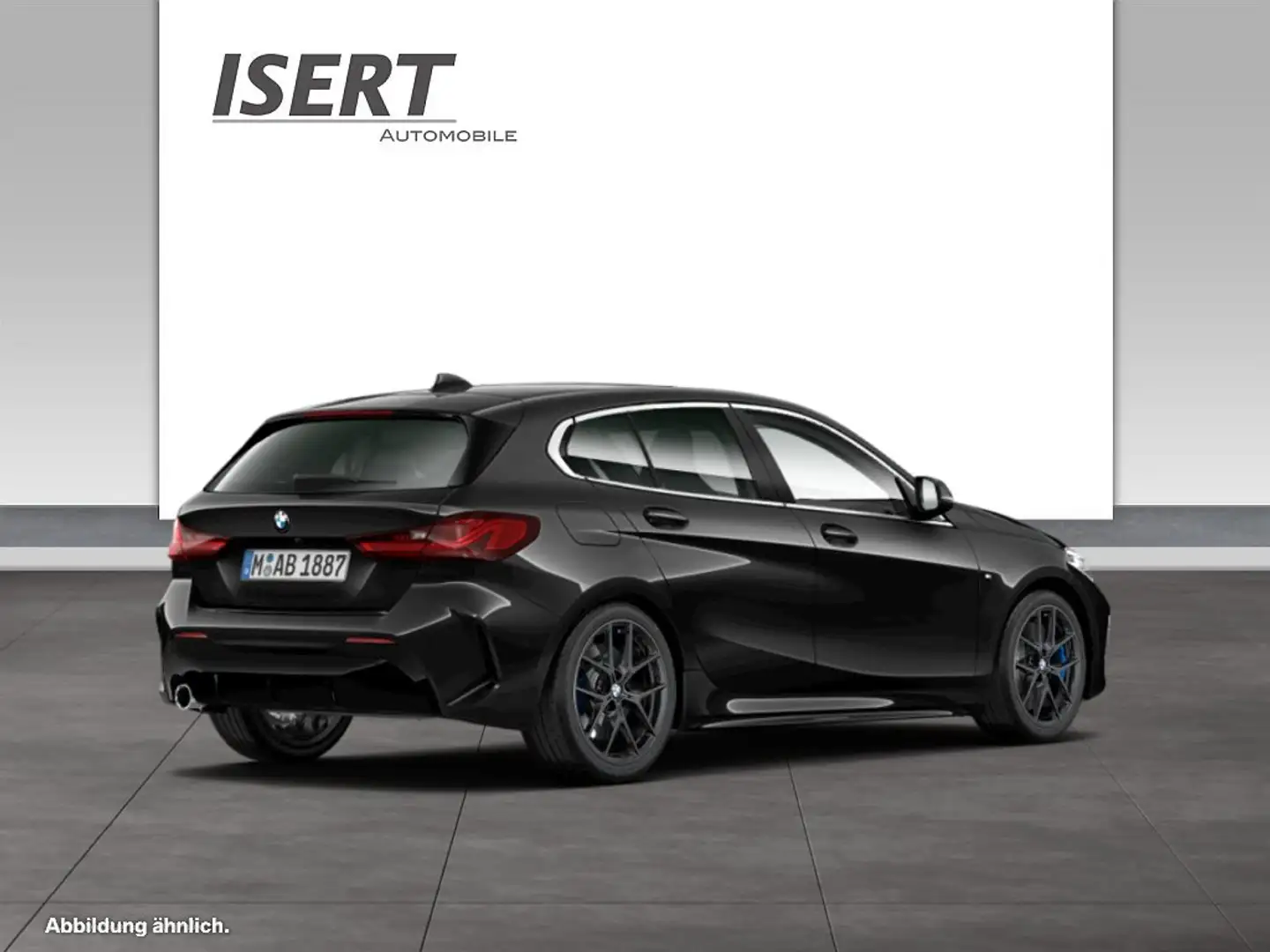BMW 118 i M Sport A. +H&K+LED+M SPORTSITZ+RFK Noir - 2