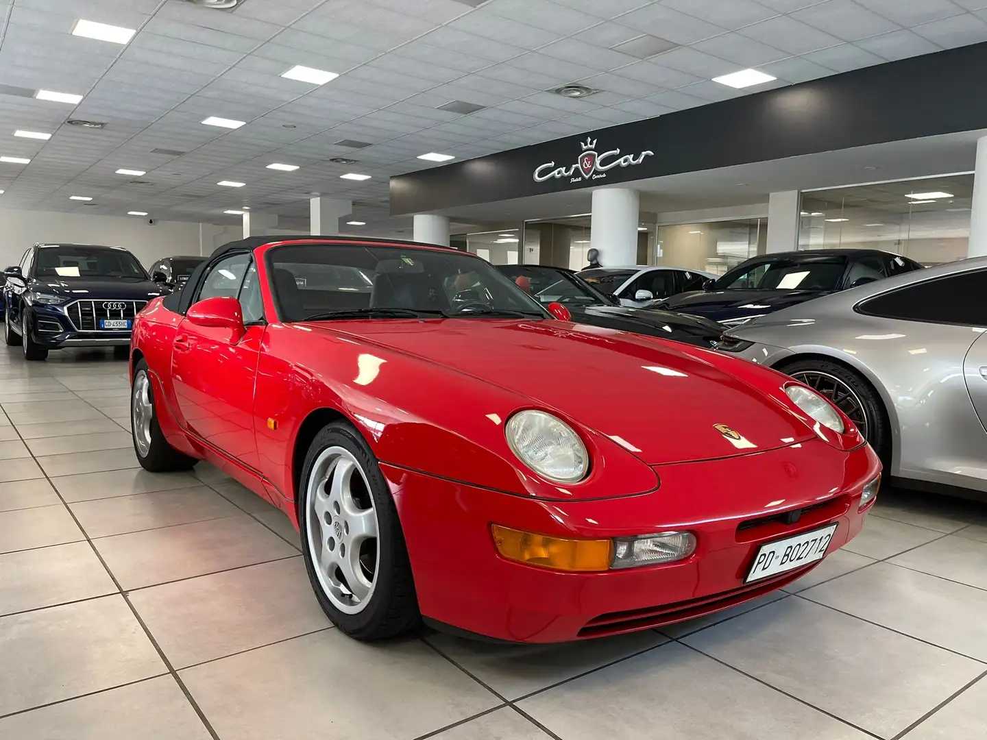 Porsche 968 Cabrio 3.0 Piros - 1