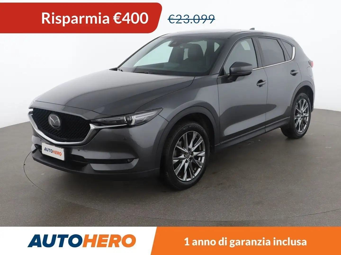 Mazda CX-5 2.2 Turbodiesel Signature 184 CV AWD Grigio - 1