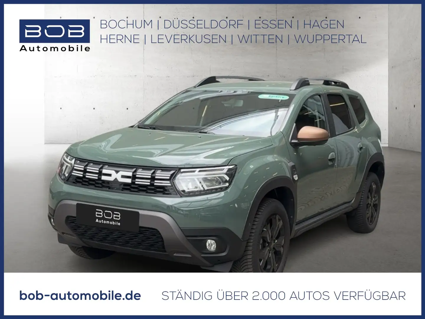 Dacia Duster Extreme 1.3 TCe 150 4x4 SHZ+Klima+Kamera Verde - 1