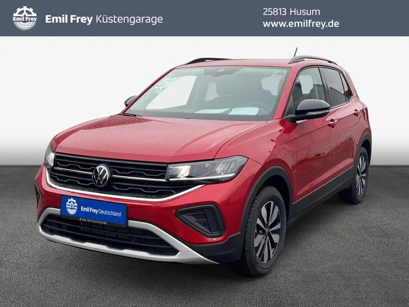 Volkswagen T-Cross 1.0 l GOAL 1.0 l TSI NAVI,RFK,AHK,GJR Rouge - 1