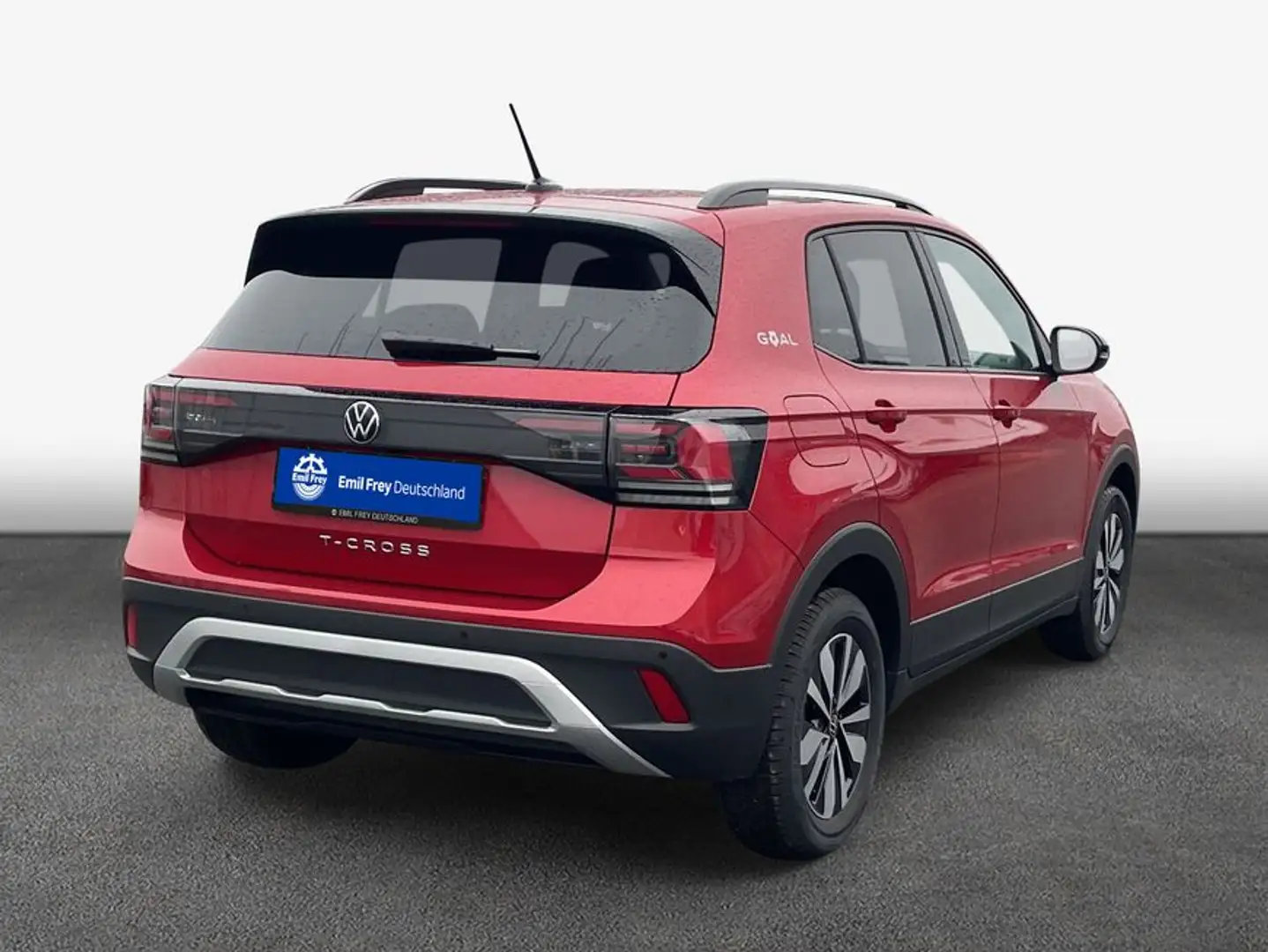 Volkswagen T-Cross GOAL 1.0 l TSI OPF 85 kW (116 PS) 6-Ga Rot - 2